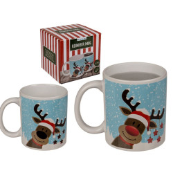 Tazza Renna reagisce al calore