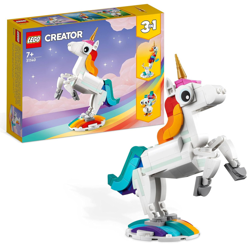 LEGO Unicorno Magico con Arcobaleno