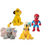 PELUCHE ASSORTITI Simba, Pluto, Dumbo e Spiderman