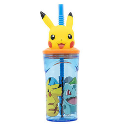 Bicchiere 3D Figurina Pokemon