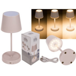 Lampada da tavolo rosa con LED