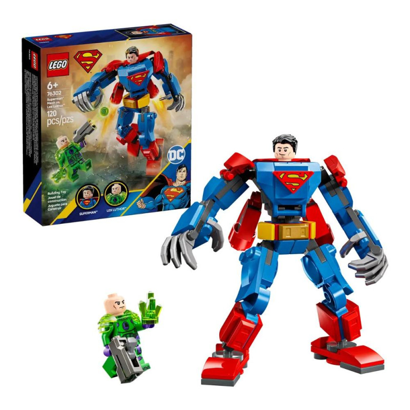 Lego Mech di Superman contro Lex Luthor