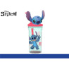 Stitch Bicchiere con Cannuccia