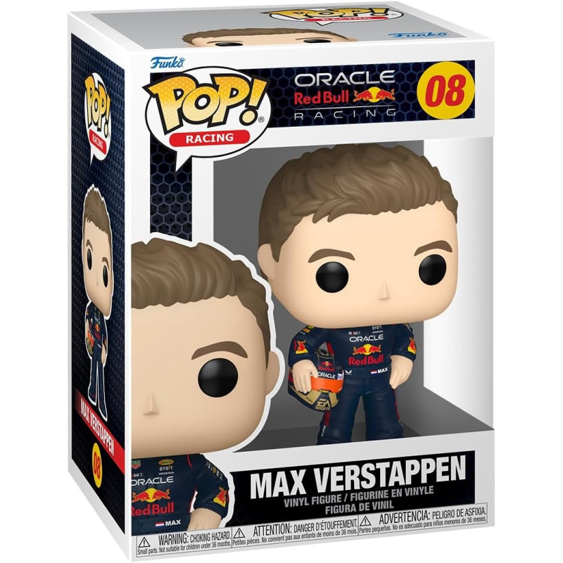 Funko Pop! Max Verstappen With Helmet