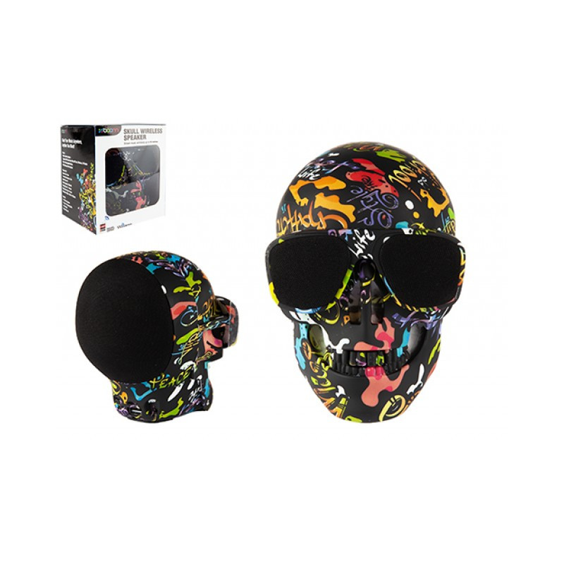 BOOM LARGE GRAFFITI SKULL