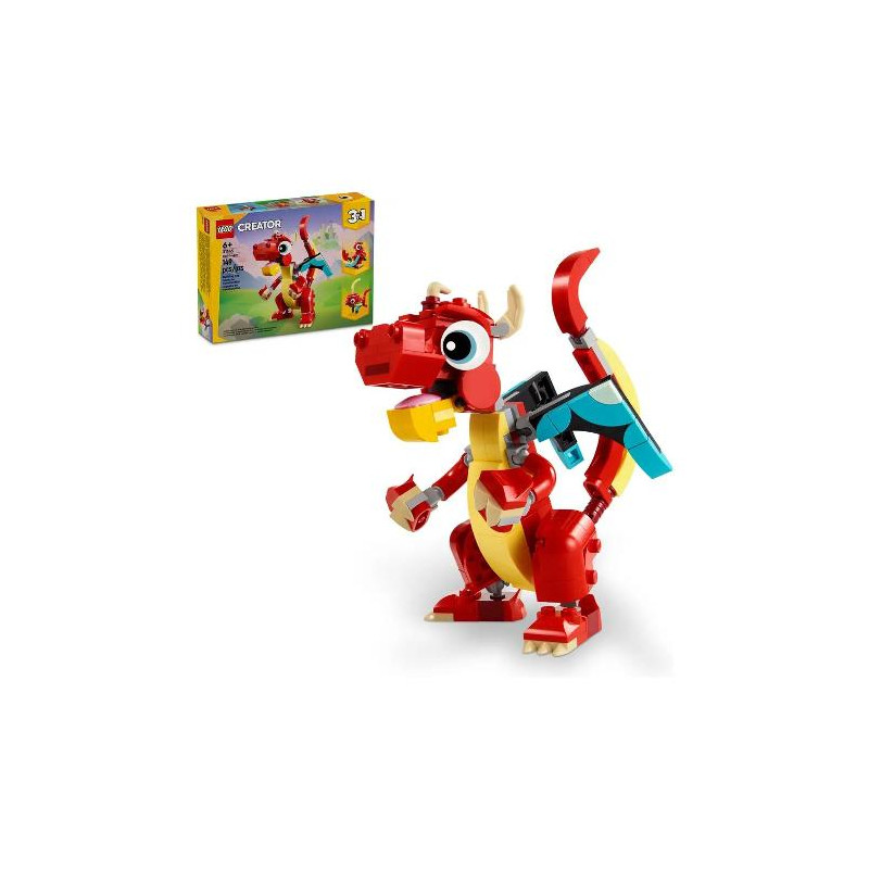 Lego Drago Rosso CREATOR