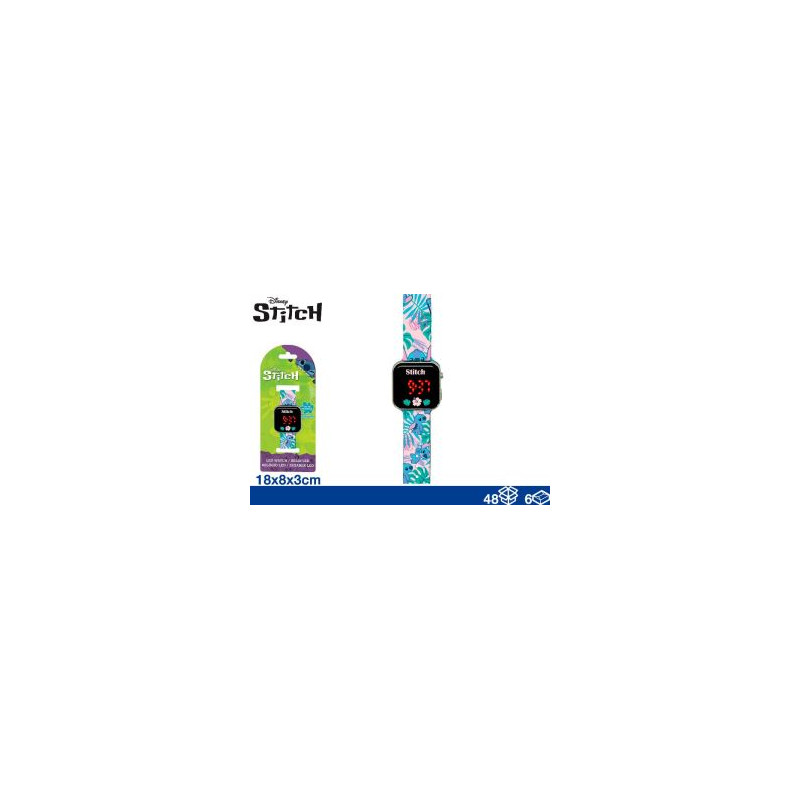 OROLOGIO LED STITCH