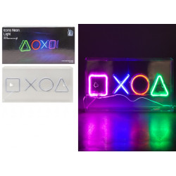 PLAYSTATION SIGN NEON LIGHT
