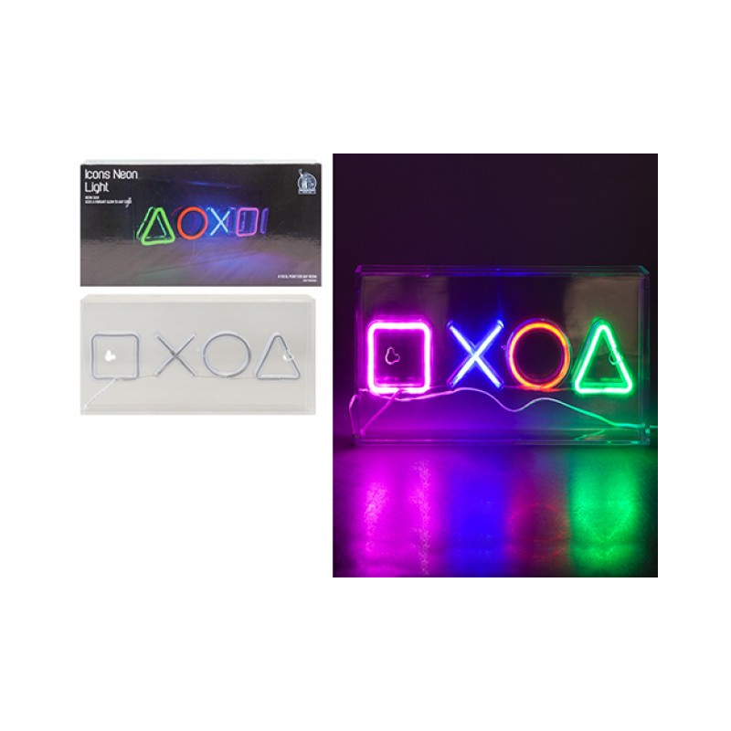 PLAYSTATION SIGN NEON LIGHT