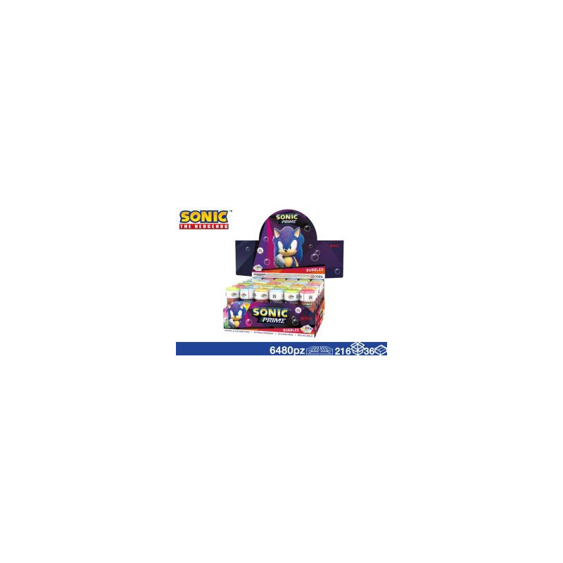 BOLLE DI SAPONE SONIC