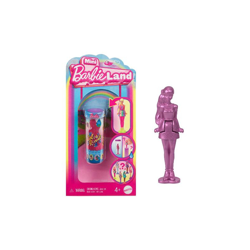 Barbie Land Mini Doll Color Reveal