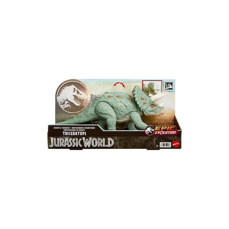 JURASSIC WORLD Triceratop Epic Evolution