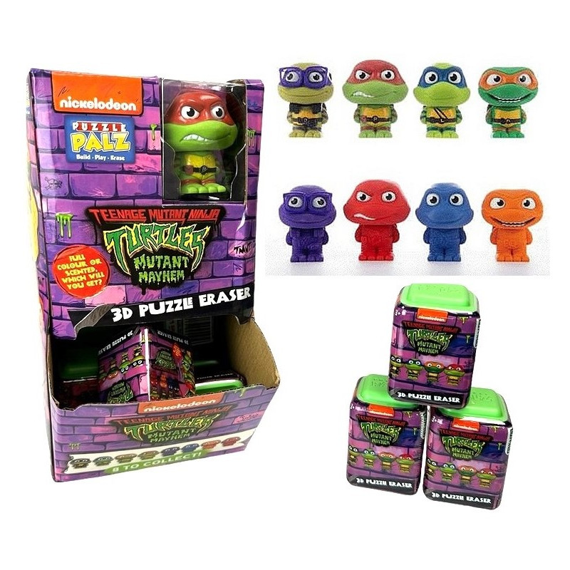 Teenage Mutant Ninja Turtles Puzzle 3D Gomme