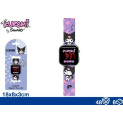 Orologio LED Kuromi