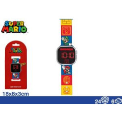 Orologio LED Super Mario
