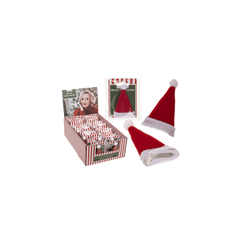 Molletta per capelli Cappello natalizio