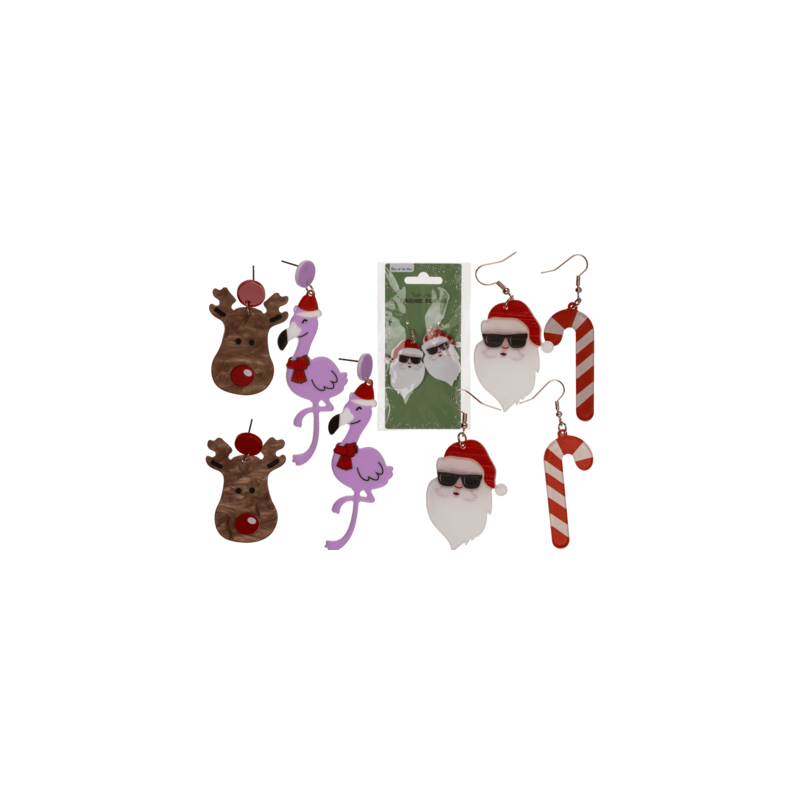 Orecchini Funny X-Mas