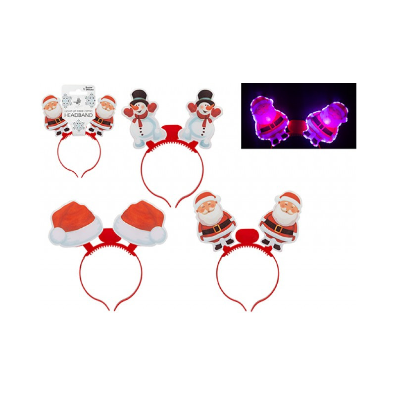 Cerchietto Natale LED