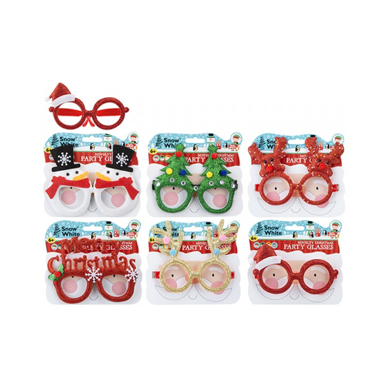 CHRISTMAS PARTY GLASSES