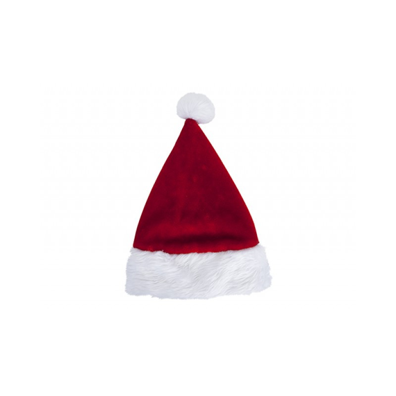LUXURY PLUSH SANTA HAT