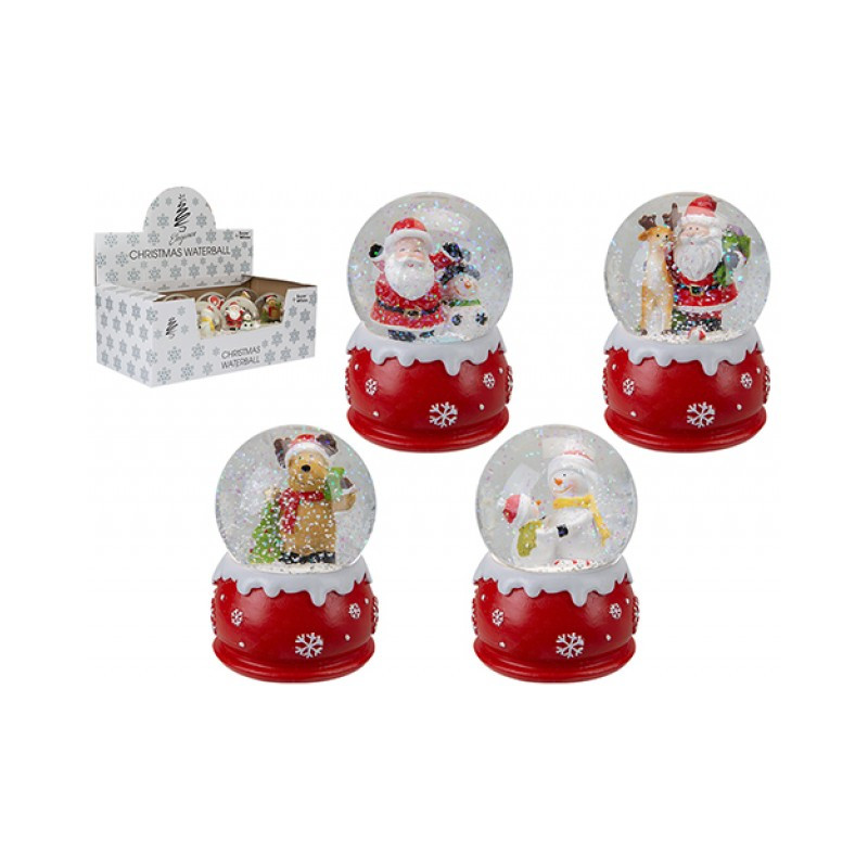 SNOW WHITE CHRISTMAS WATERBALLS