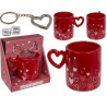 Set regalo Love tazza e portachiavi