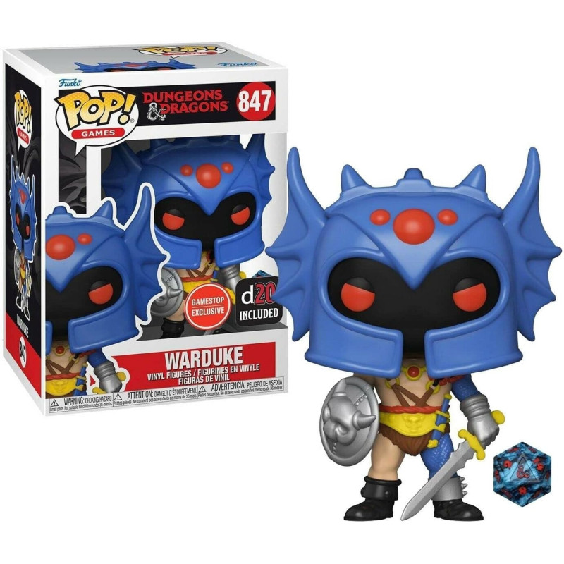 Dungeons & Dragons Pop & Dice Vinyl Figure Warduke