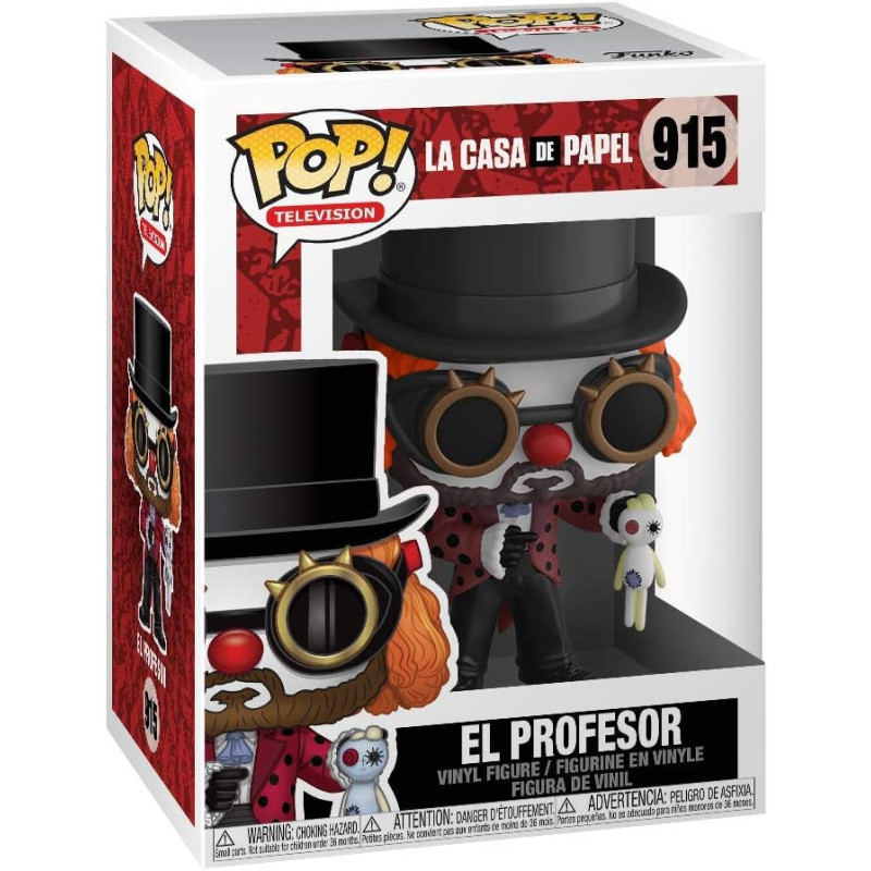 Funko Pop! TV: la Casa De Papel - Professor - Money Heist