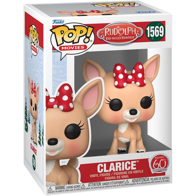 Funko Pop! Movies: Rudolph – Clarice​ - Rudolph The Red-Nosed Reindeer