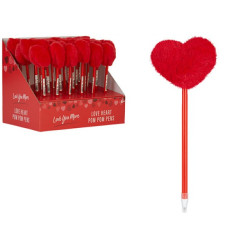 PENNA RED HEART POM POM