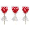 Lecca Lecca MEDIO CUORE ROSSO