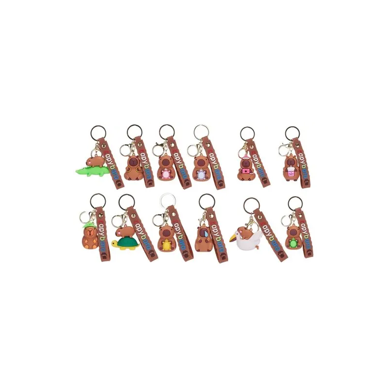 Capybara keychain