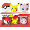 Pokemon 3D erasers