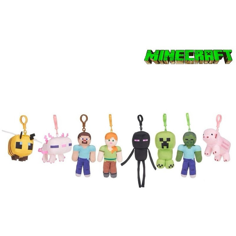 Minecraft Plush Bagclip 12cm